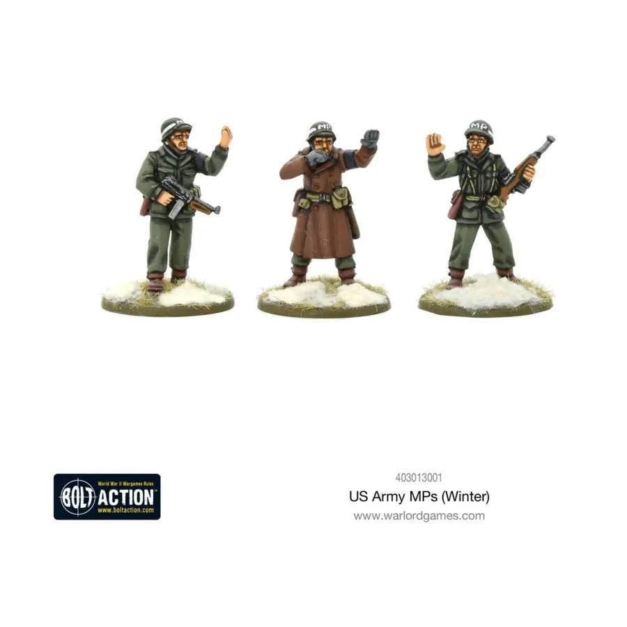 

Депутат армии США (зима), Bolt Action - US Army (28mm)