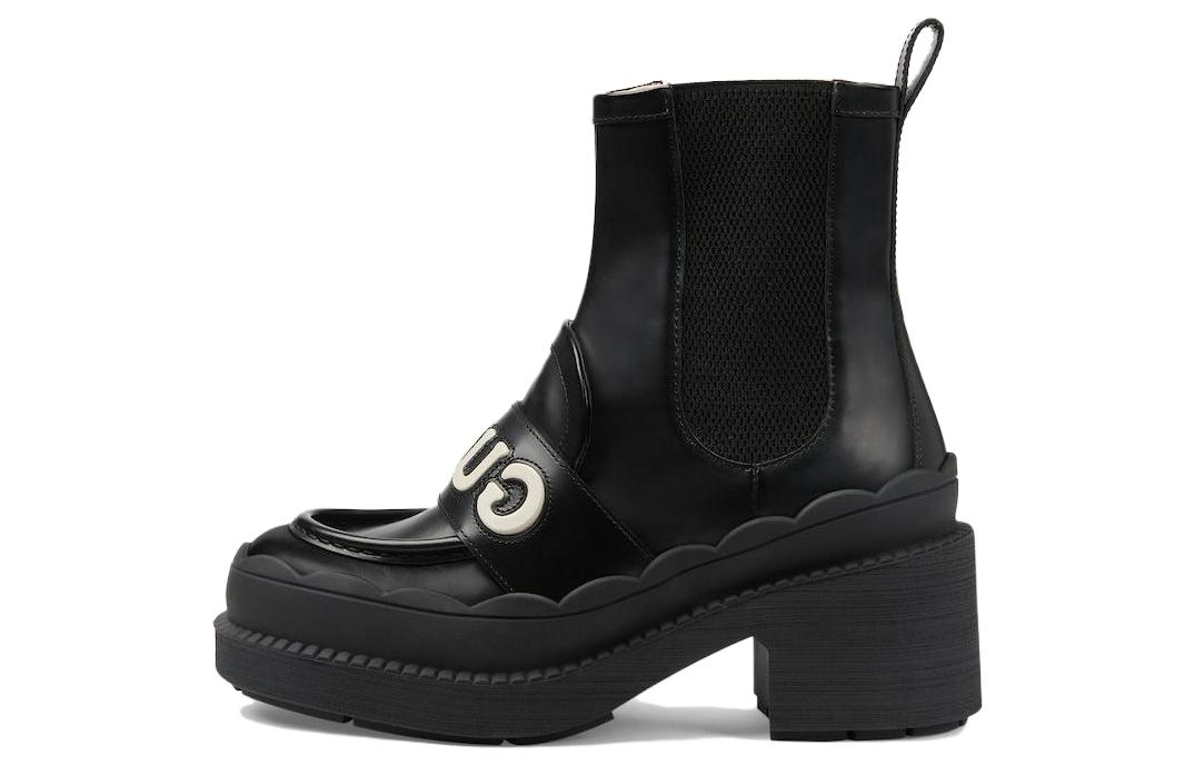 GUCCI Женские ботинки Ornella «Черные»