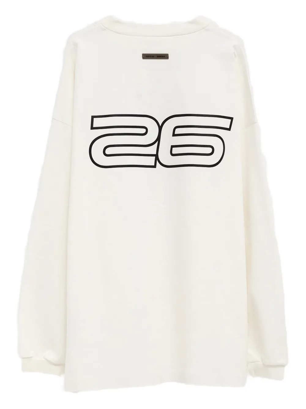 Футболка Ponte 90s с длинными рукавами Fear Of God Essentials, слоновая кость — фото 2