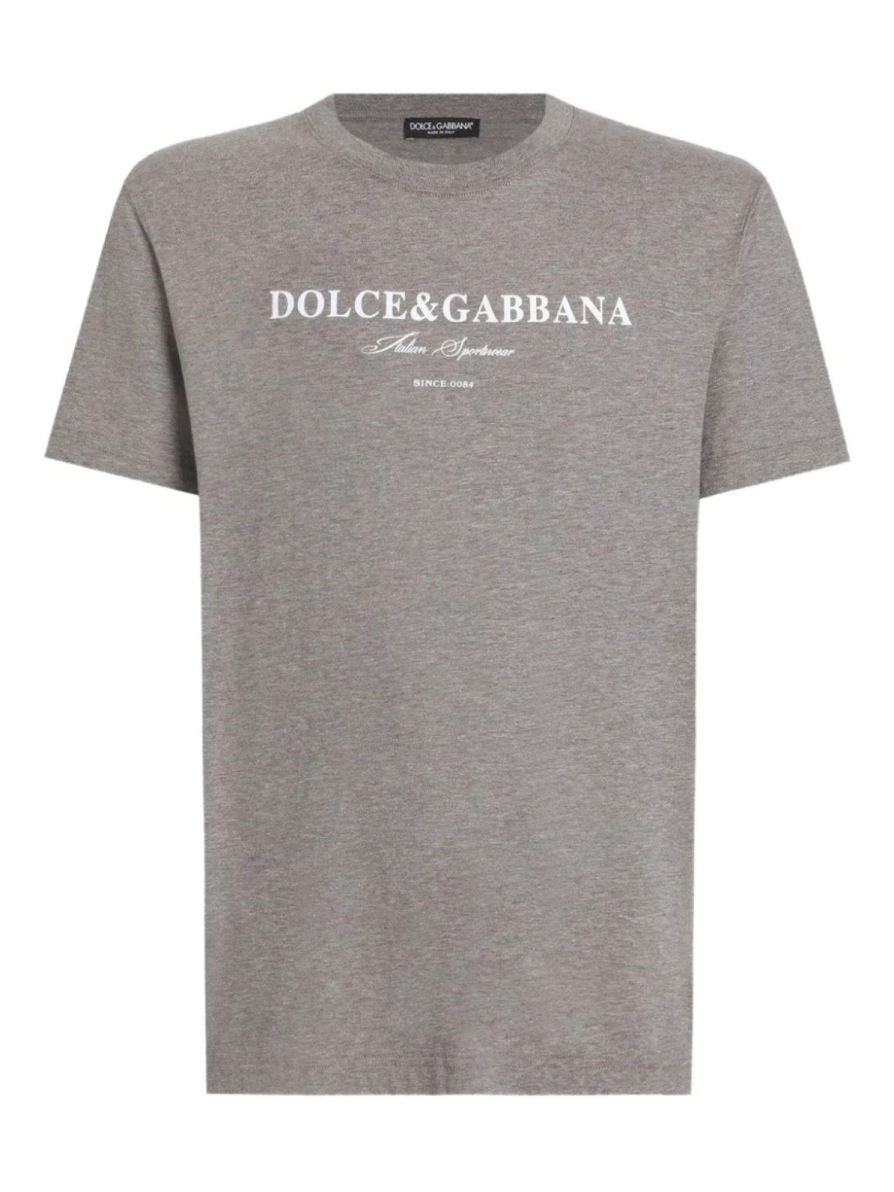 

Dolce & Gabbana футболка с круглым вырезом, серый