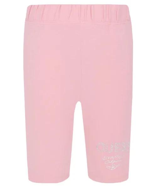 

Шорты Slim fit Guess, розовый