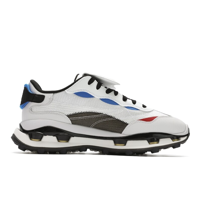 Кроссовки FILA KM2 Lifestyle Shoes Men Low-top Bright White / Rain Mist Gray, серый — фото 2