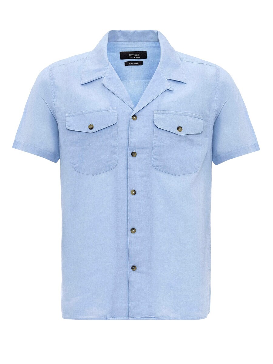 

Повседневная рубашка Antioch Regular fit Button Up Shirt, небесно-синий