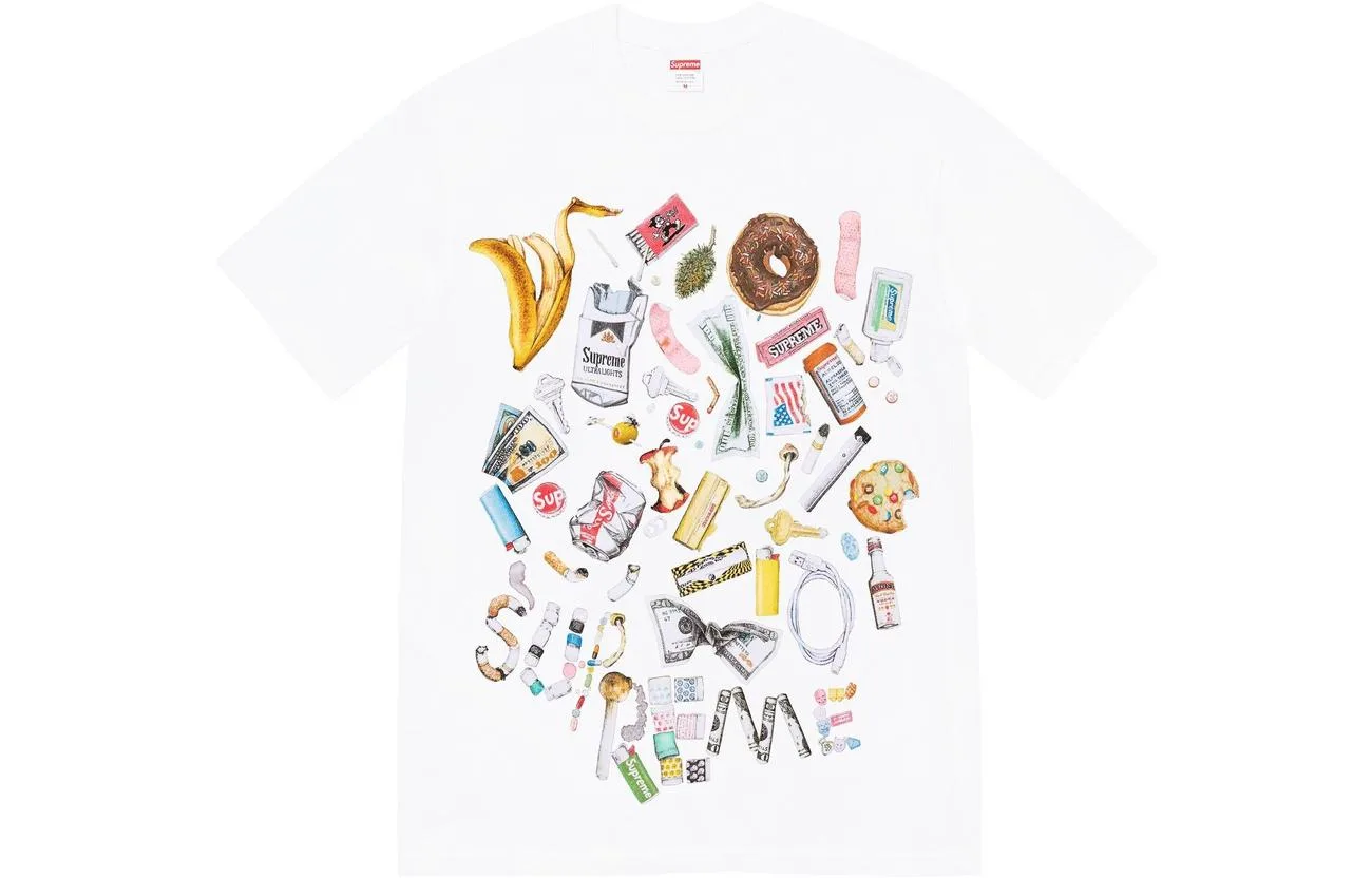 Футболка Trash Tee SS23 Supreme, зеленый/зеленый — фото 3