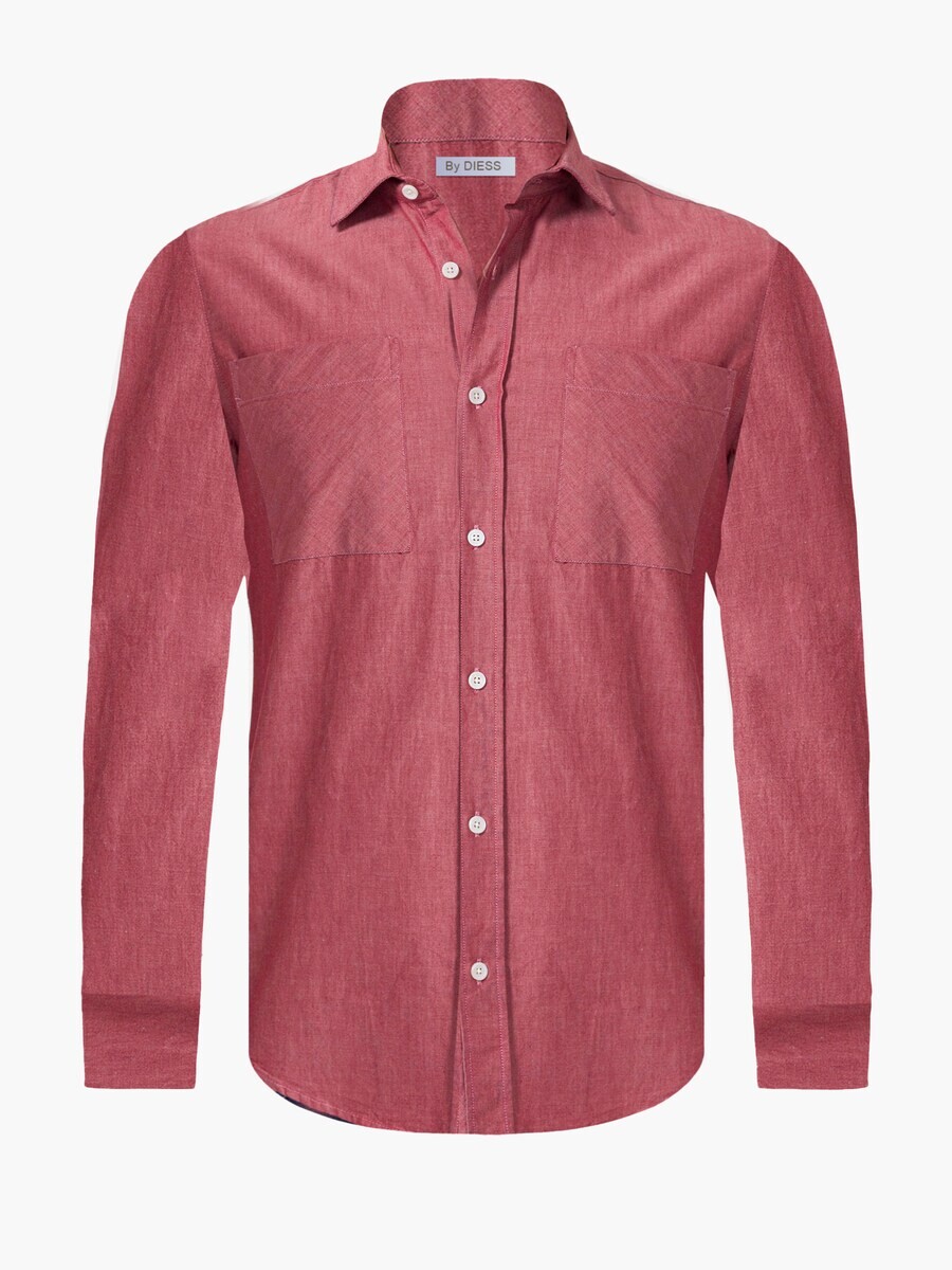 

Рубашка By Diess Collection Regular fit Button Up, красный