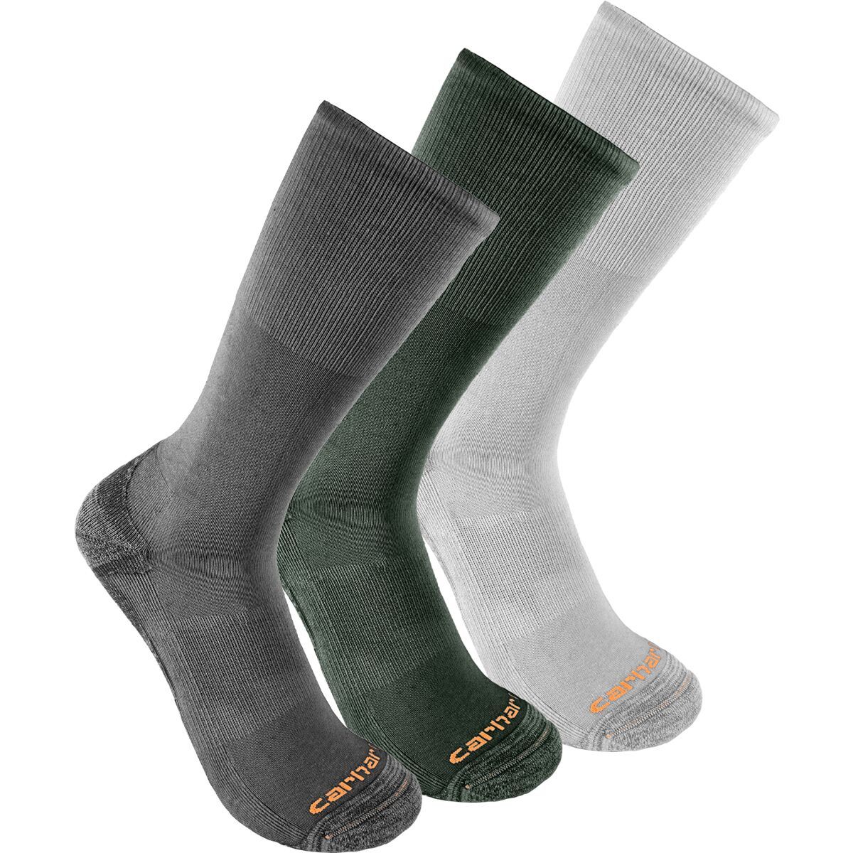 

Средней плотности хлопковые удобные носки - 3 пары Carhartt Gloves, цвет assorted 1