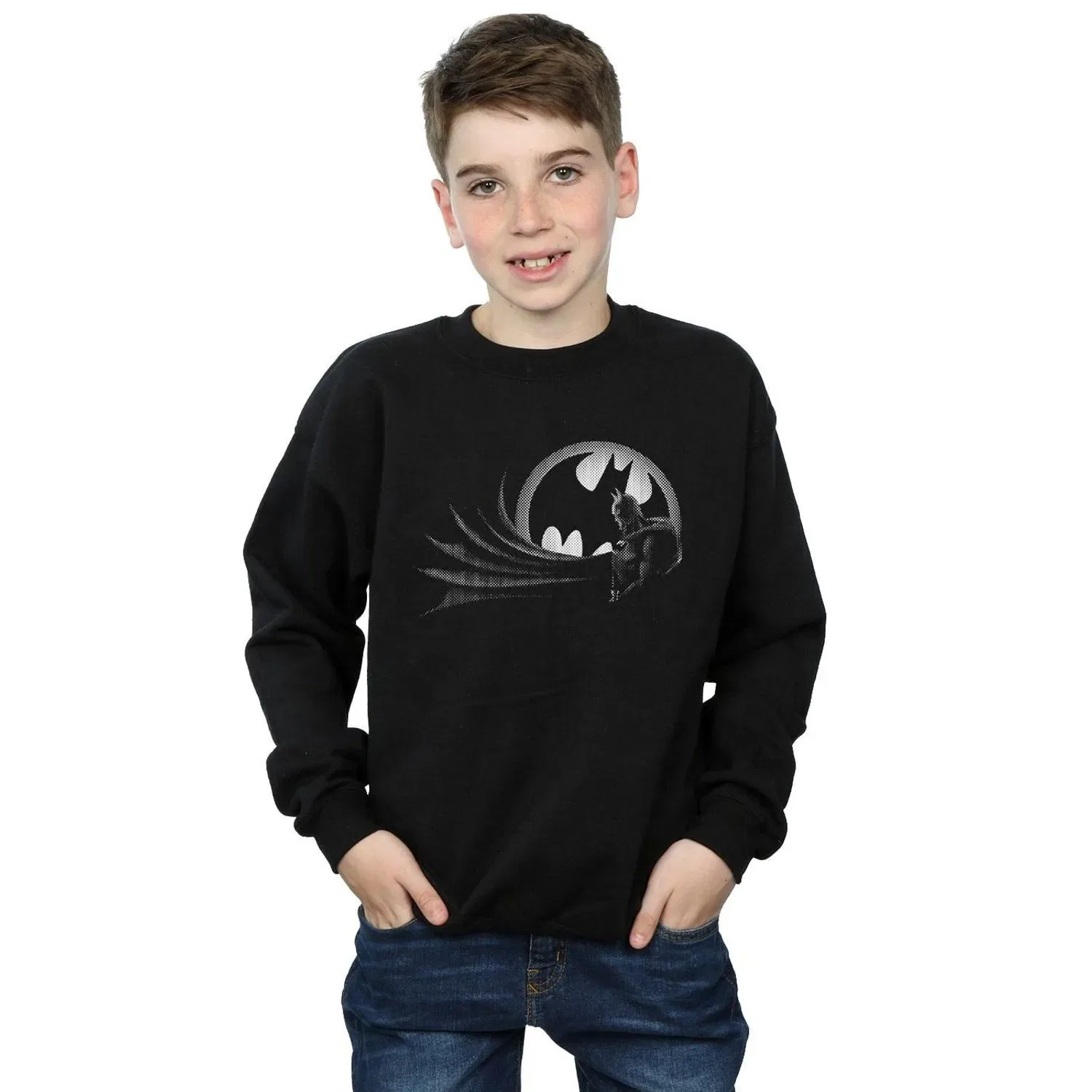 Свитшот Batman Spot Dc Comics, черный
