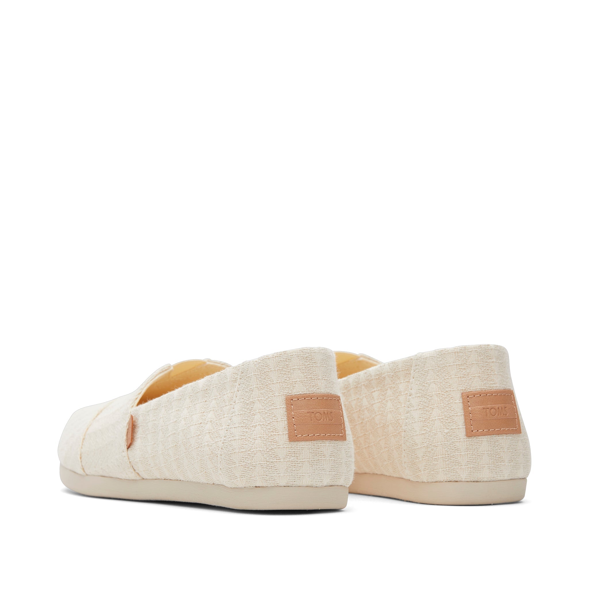 Женские эспадрильи Alpargata Natural Triangle Woven TOMS Shoes, Triangle Natural — фото 3