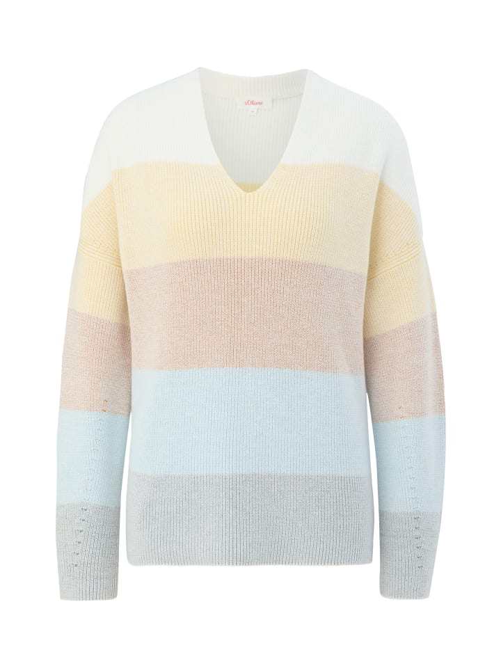 

s.Oliver Вязаный свитер цвета 63X2_светлый бензин