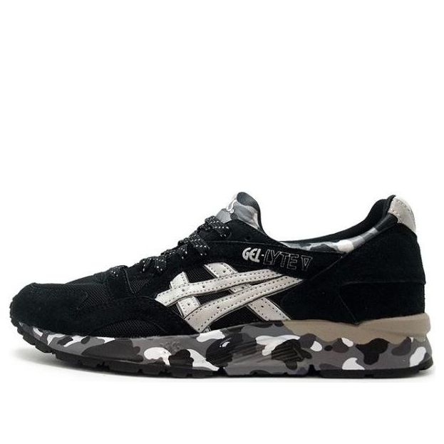 Кроссовки ASICS x A Bathing Ape Gel-Lyte 5 'Black White', черный