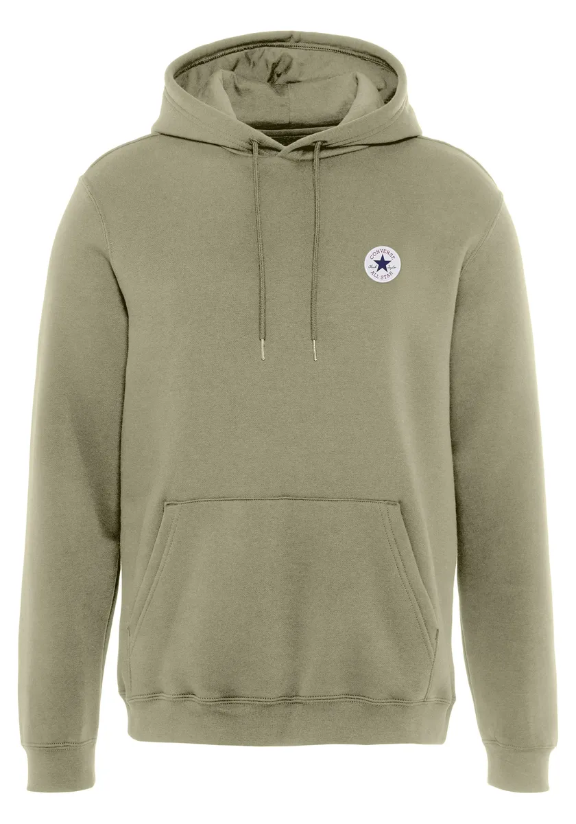 

Толстовка Converse с капюшоном "CONVERSE GO-TO CHUCK TAYLOR PATCH PULLOVER HOODIE", цвет Mossy Sloth