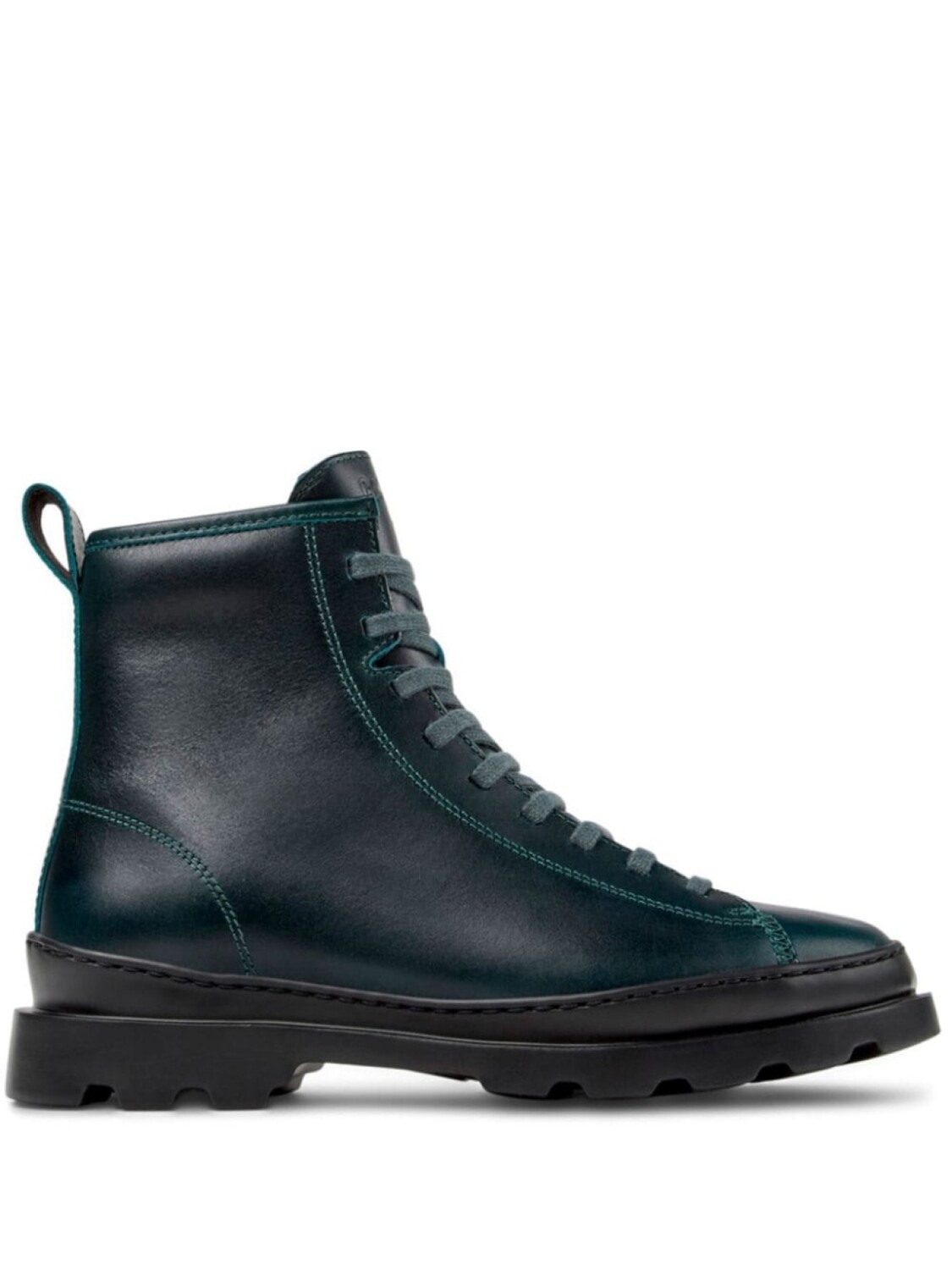 Ботинки женские Camper из натуральной кожи, зеленый