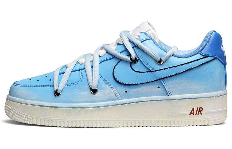 

Кроссовки для скейтбординга Air Force 1 мужские низкие Carolina Blue Nike