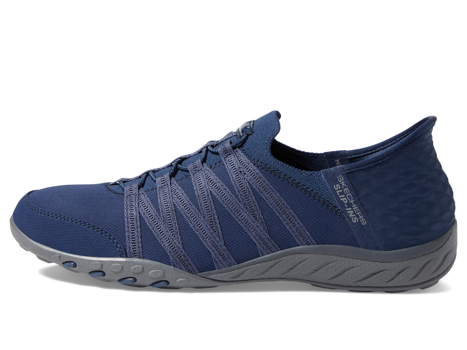 Кроссовки SKECHERS Breathe Easy - Roll With Me Hands Free Slip-Ins, темно-синий — фото 4