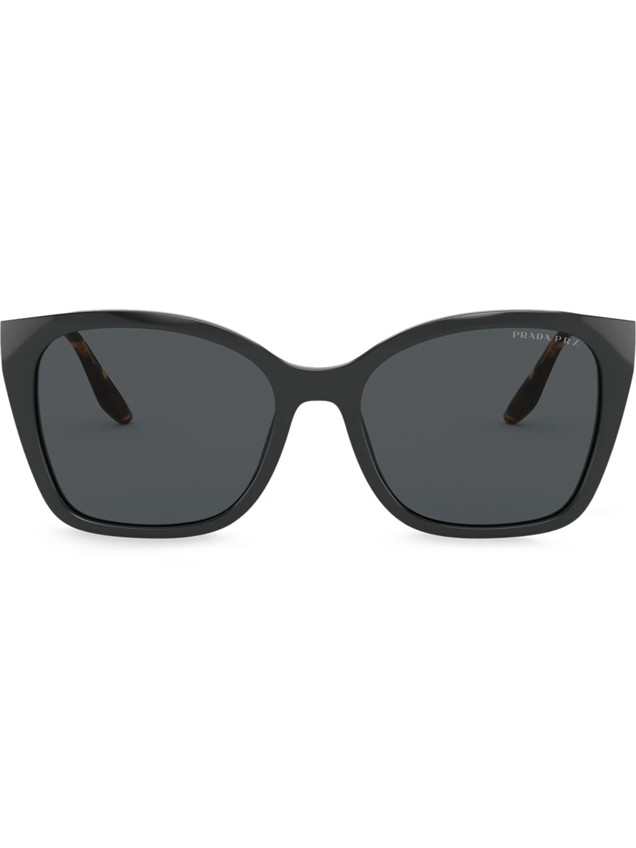 

Солнцезащитные очки в квадратной оправе с затемненными линзами Prada Eyewear, черный