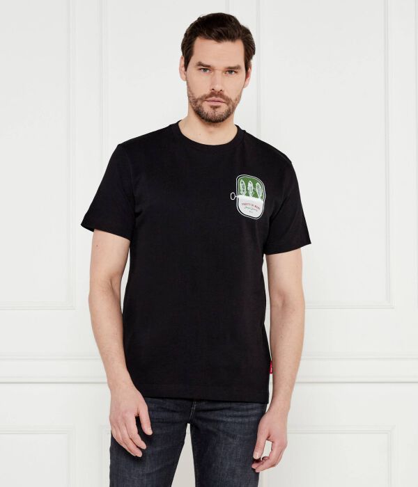 

Футболка мужская Joop! Jeans с изображением рыбы, черный