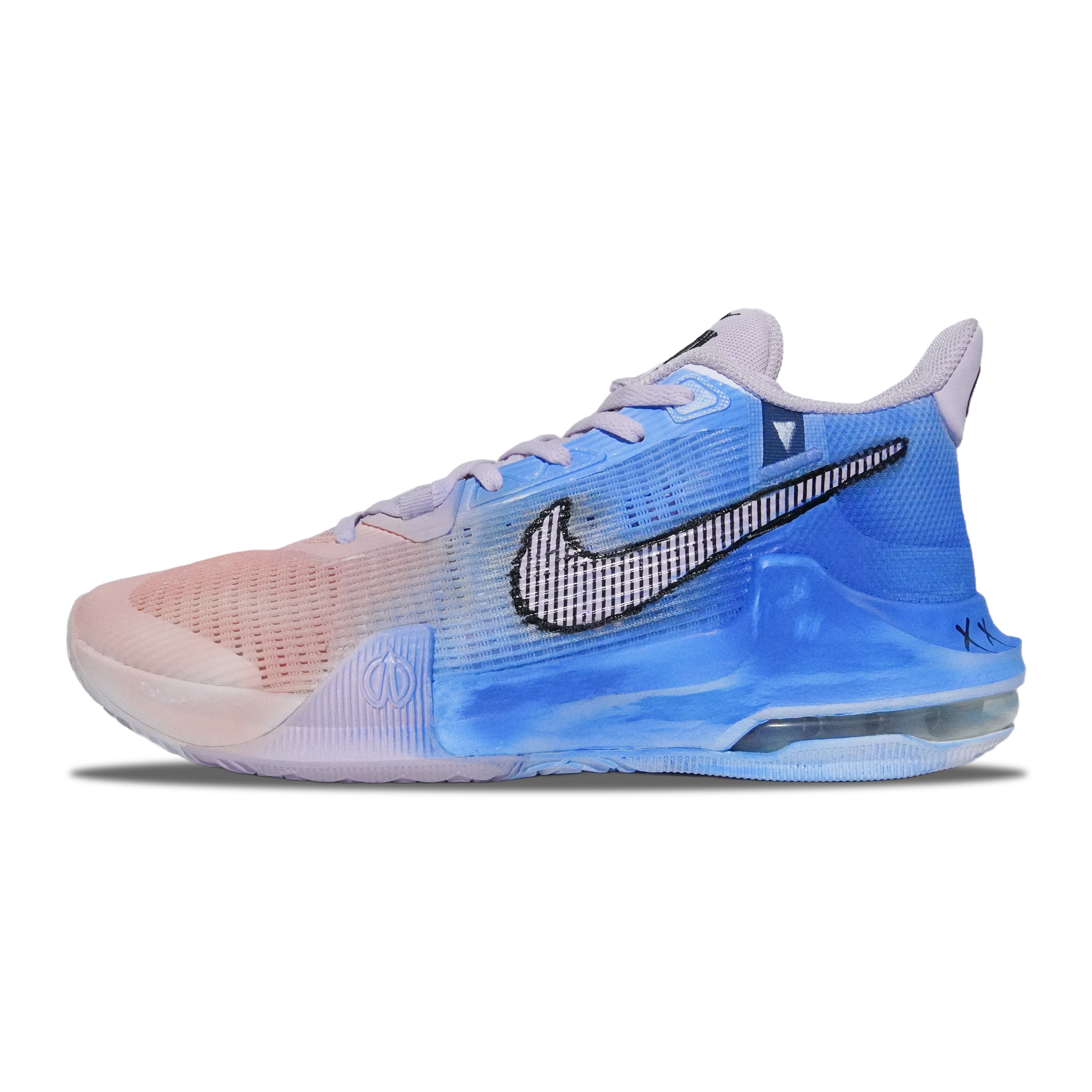 

Nike Кроссовки Air Max Impact с противоскользящей подошвой, дышащие, влагоотводящие, с поддержкой, синие, мужские