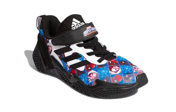 Кроссовки 4uture runner x marvel super hero adventures Adidas, черный — фото 3