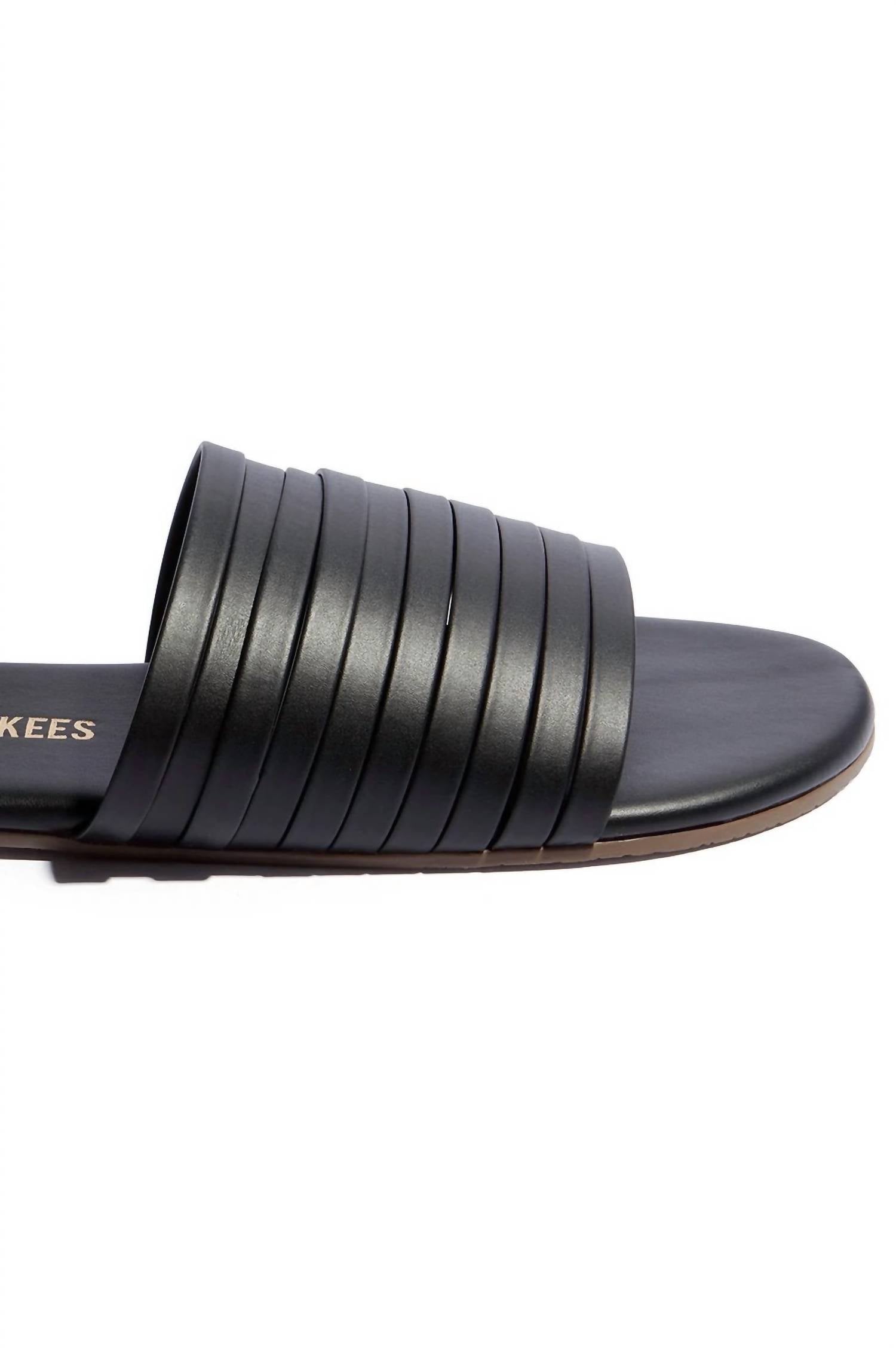 Женские шлепанцы Avery Slide цвета соболя TKEES, цвет sable — фото 4