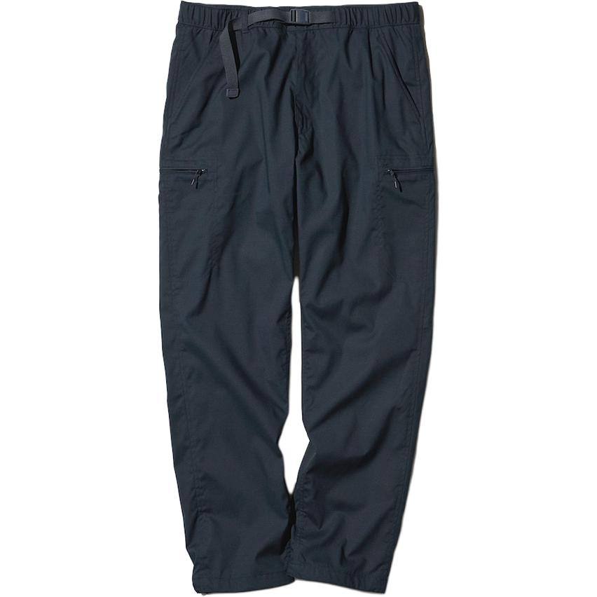 Повседневные брюки мужские темно-синие UNIQLO, 68 Темно-синий — фото 2