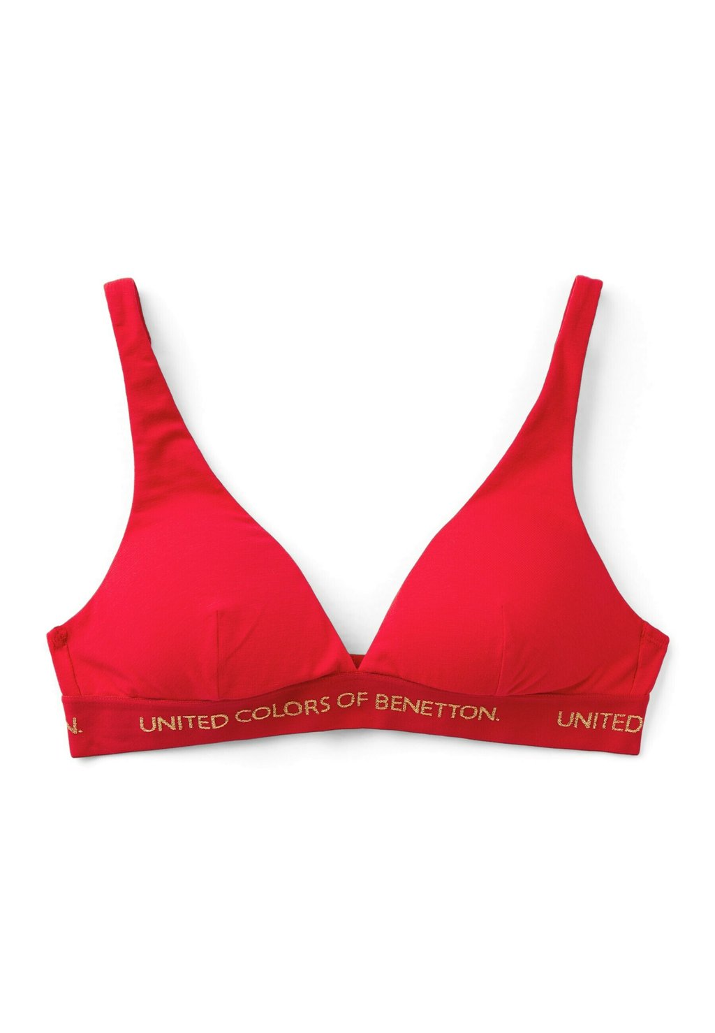 

Треугольный бюстгальтер STRETCH United Colors of Benetton, красный