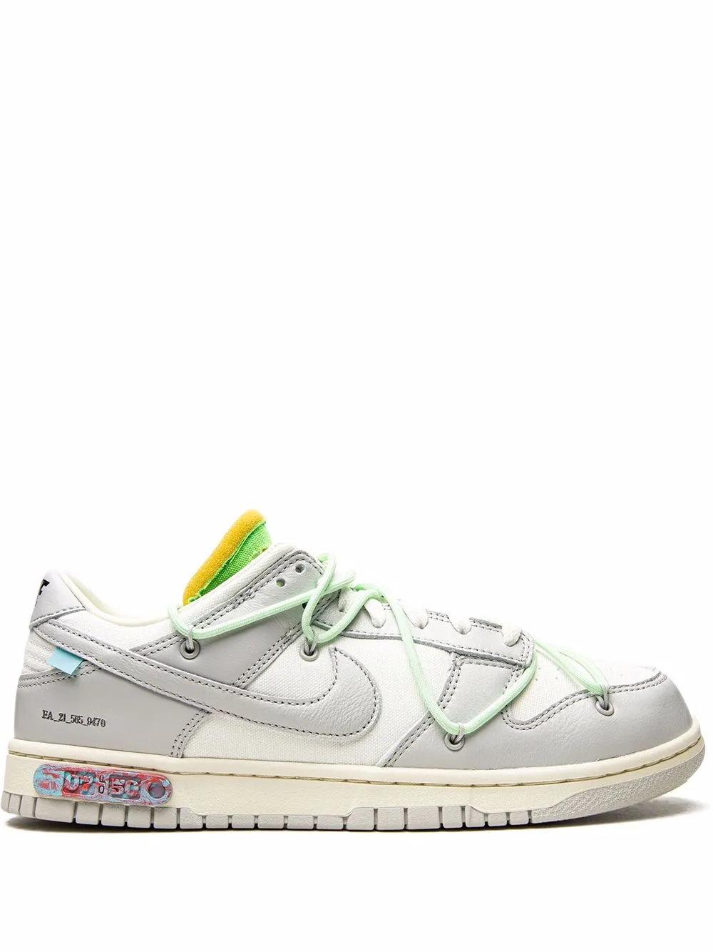 

Кроссовки Dunk Low из коллаборации с Off-White Nike X Off-White, белый