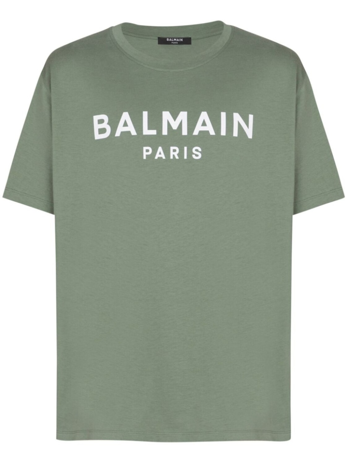 

Футболка с логотипом Balmain, зеленый