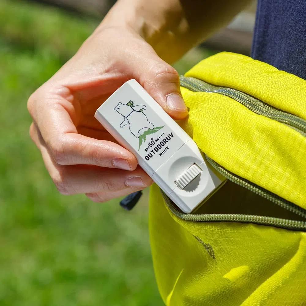 Стик солнцезащитный Outdoor UV белый/натуральный цвет SPF50+ PA+++ 10 мл Outdooruv