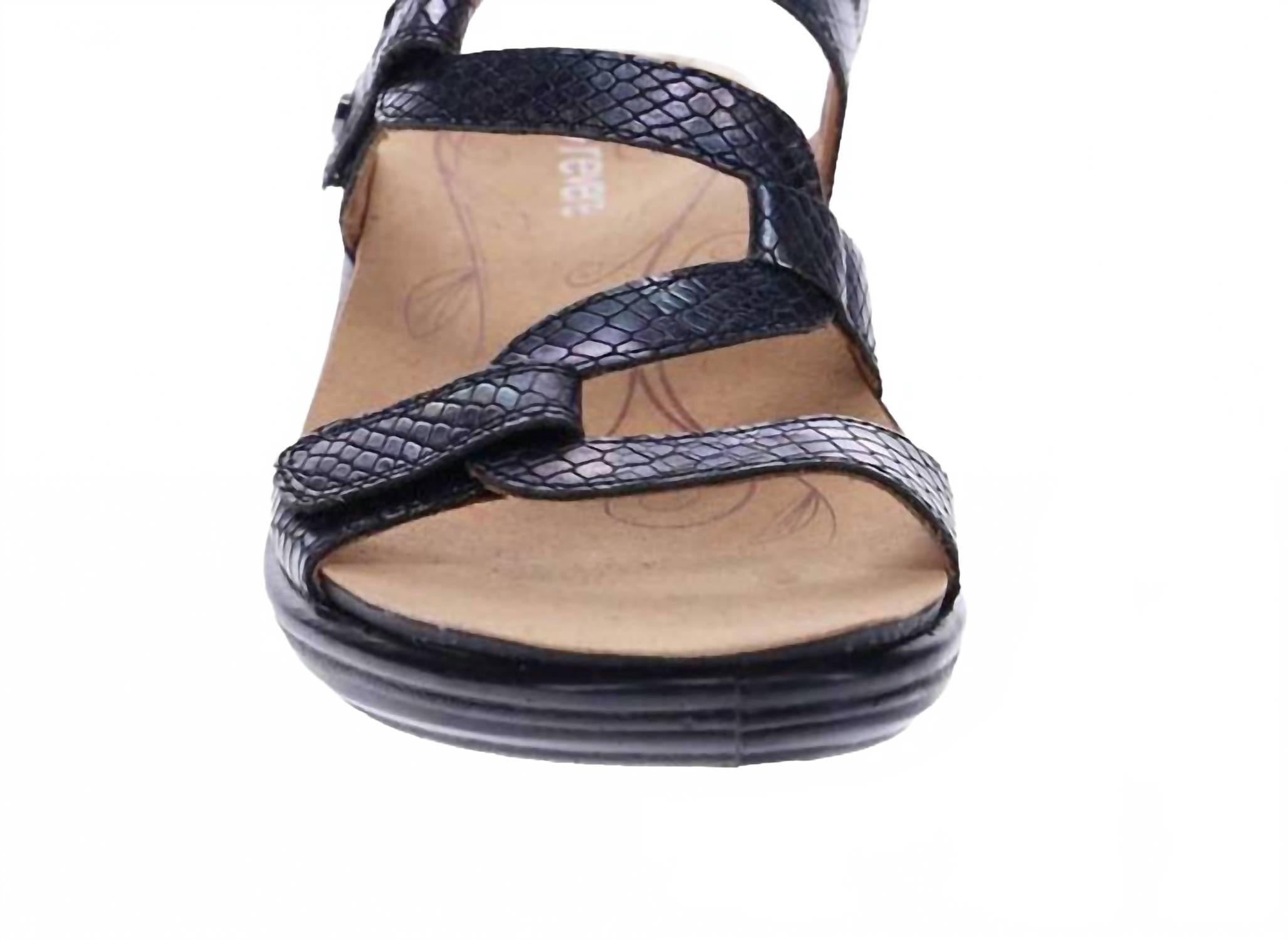 Women's Emerald Sandals In Slate Interest Revere — фото 3