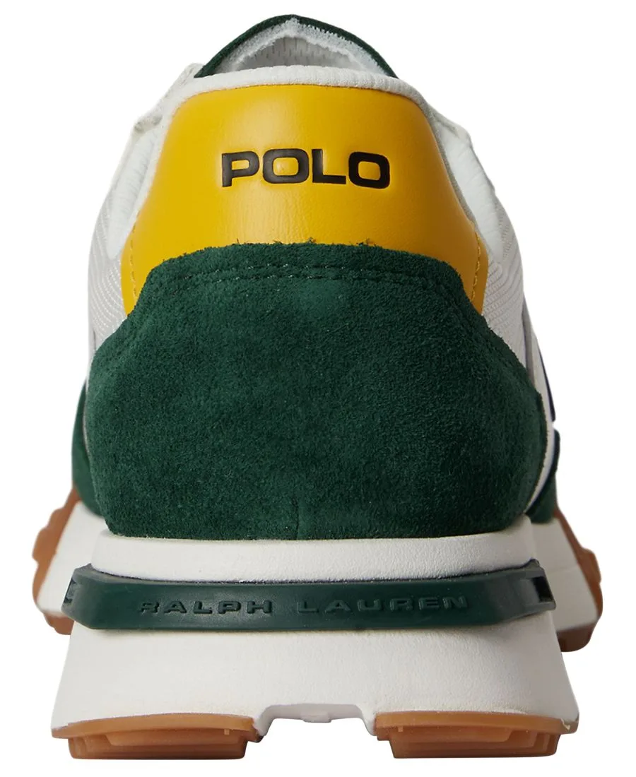 Мужские низкие кроссовки Eldridge на шнуровке Polo Ralph Lauren, белый — фото 3