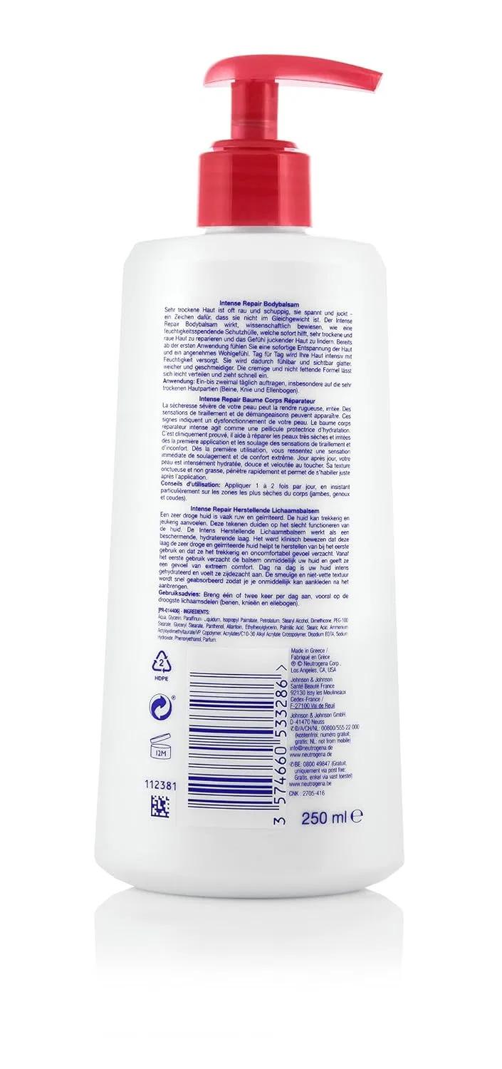Бальзам для тела Norwegian Formula Intense Repair 250 мл от Neutrogena Neutrogena — фото 3