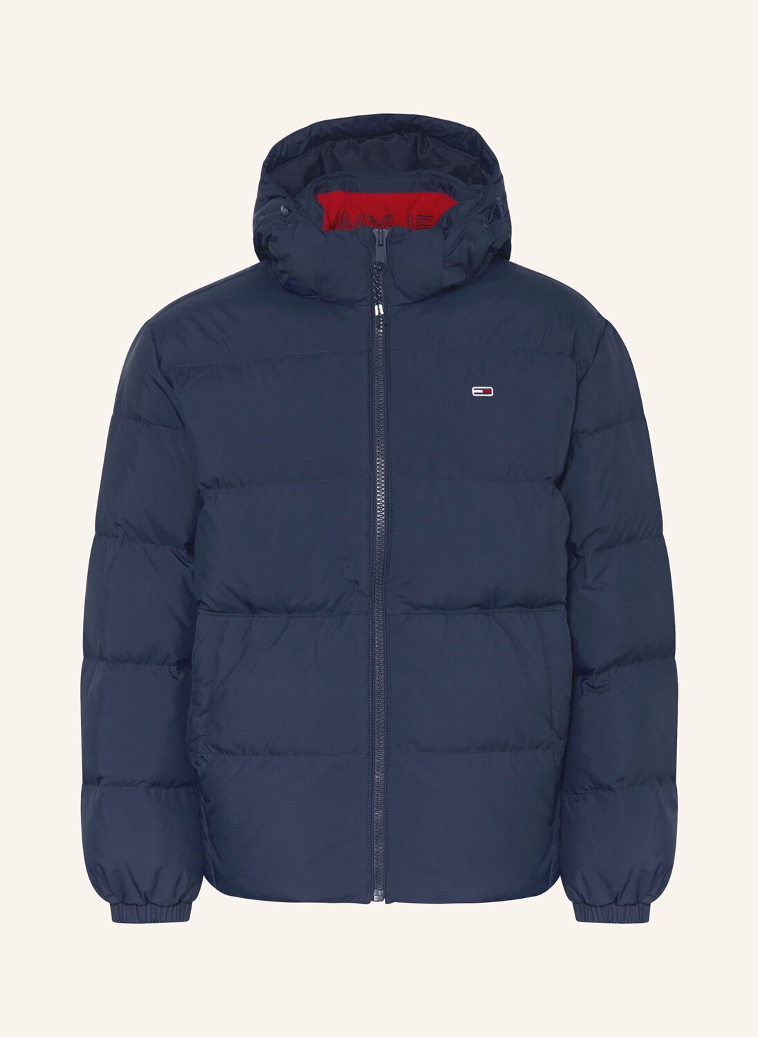 

Пуховик со съемным капюшоном Tommy Jeans, синий