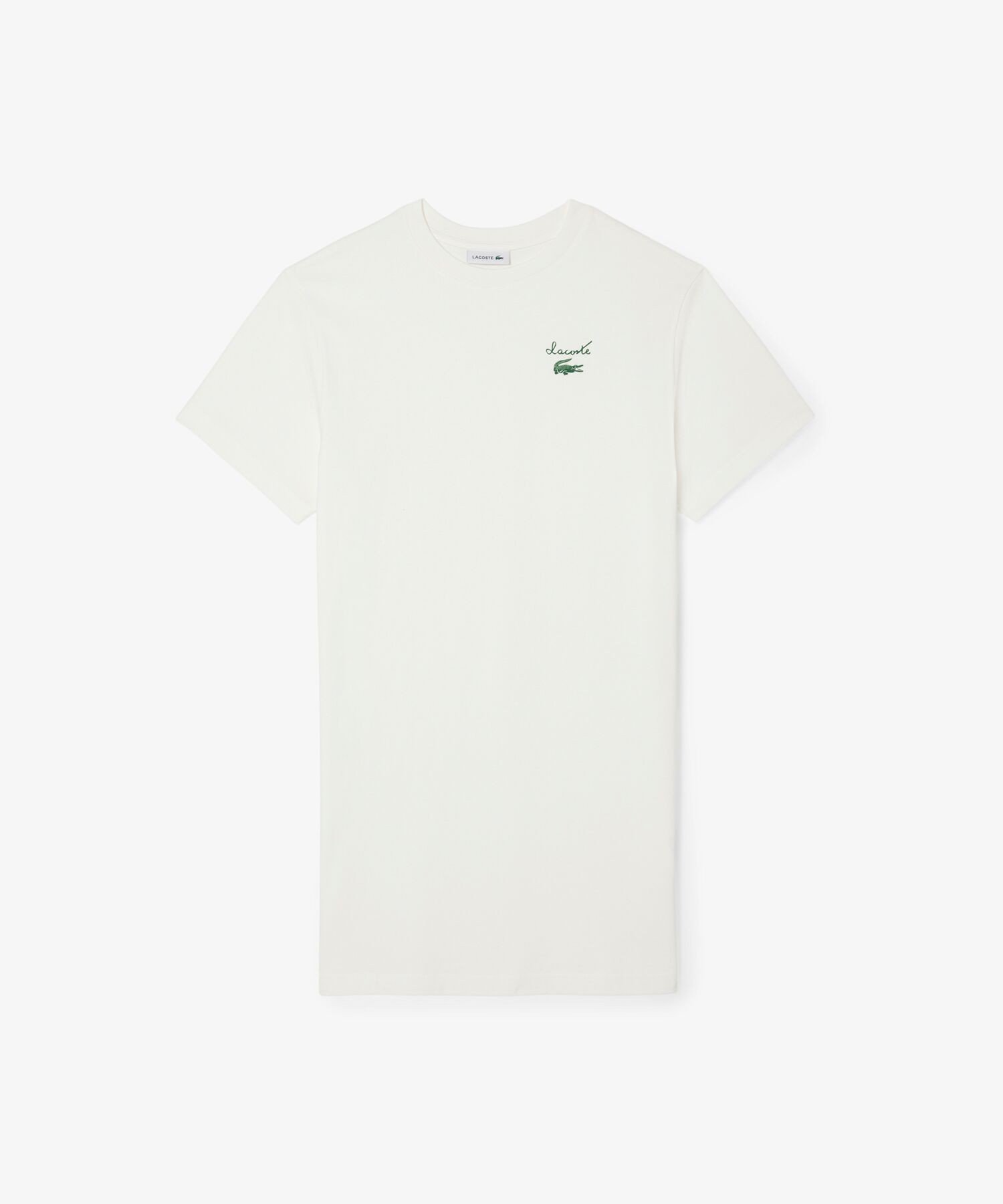 Платье-футболка LACOSTE White — фото 4
