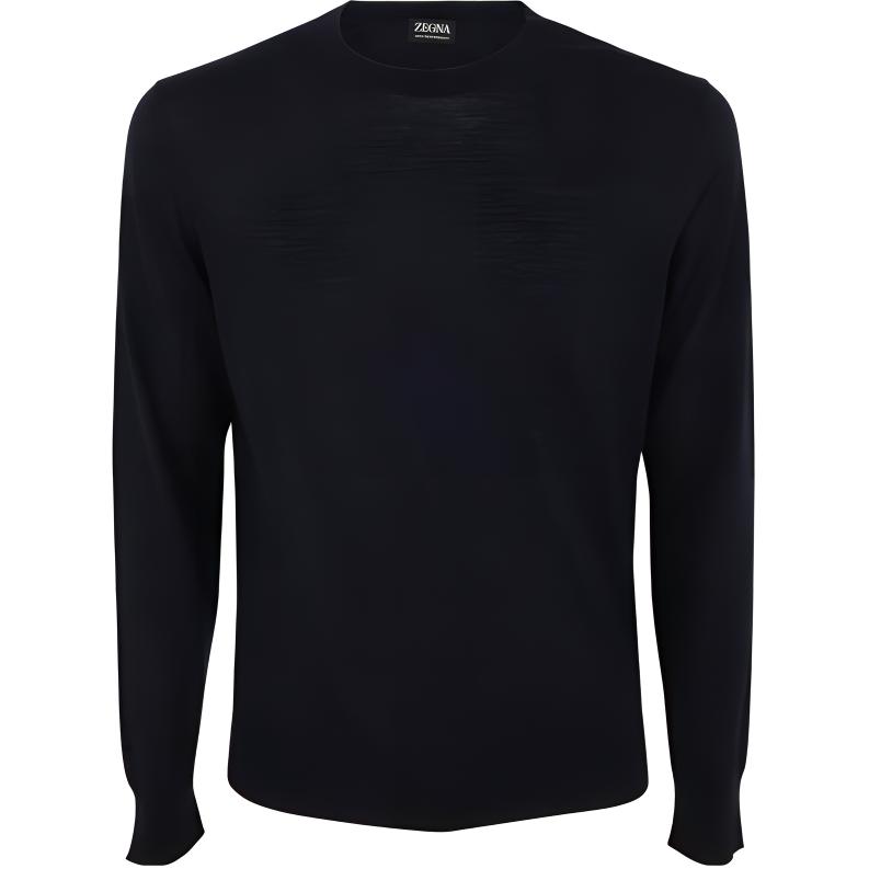 

Свитер мужской черный Ermenegildo Zegna