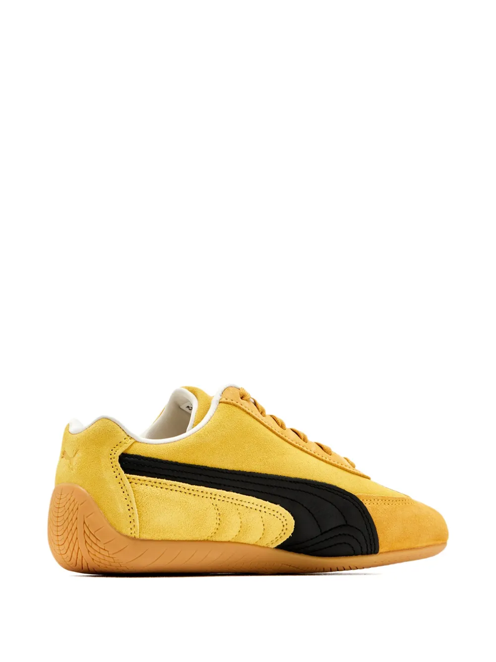 Кроссовки Speedcat из замши и кожи PUMA, желтый — фото 4