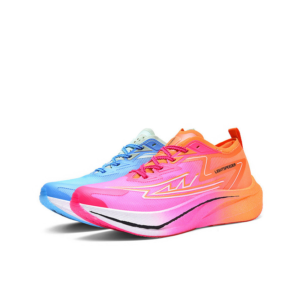 

LIGHTSPEEDER Беговые кроссовки Unisex Low Top розовые/синие/фиолетовые/голубые/красные - Пылающее солнце (оранжево-красные), цвет Sizzling Sun (Orange Red)