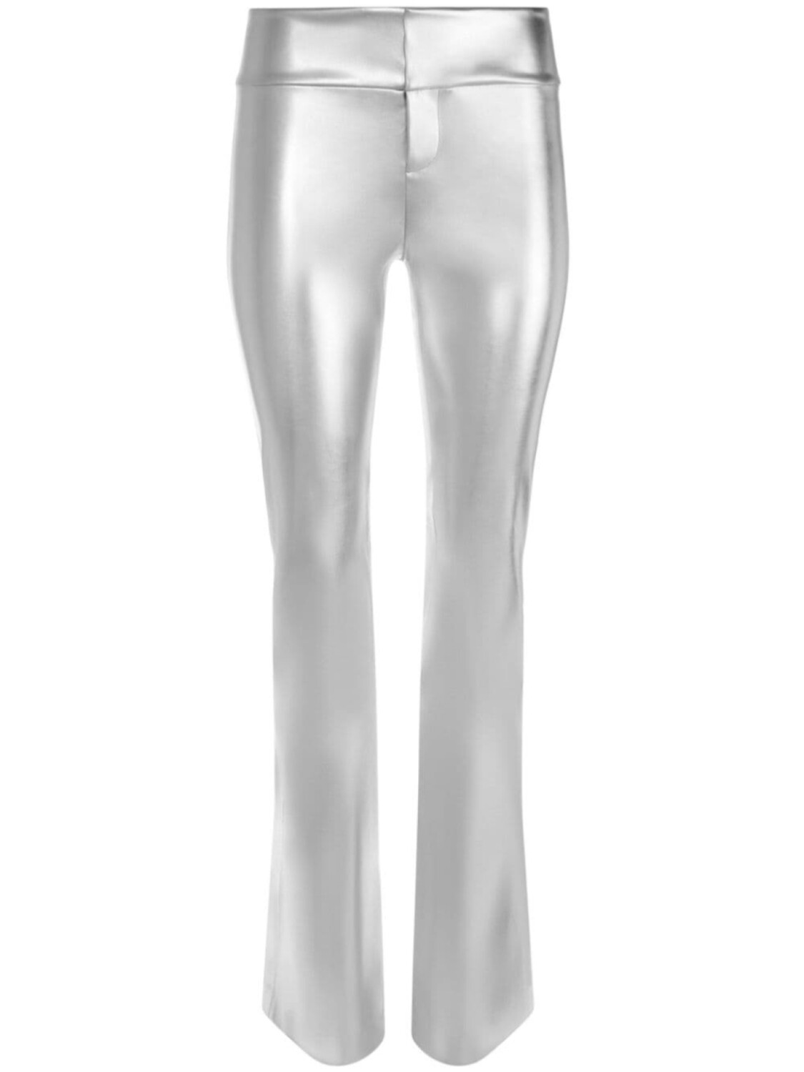 

Расклешенные брюки Bootcut Alice + olivia, серебряный