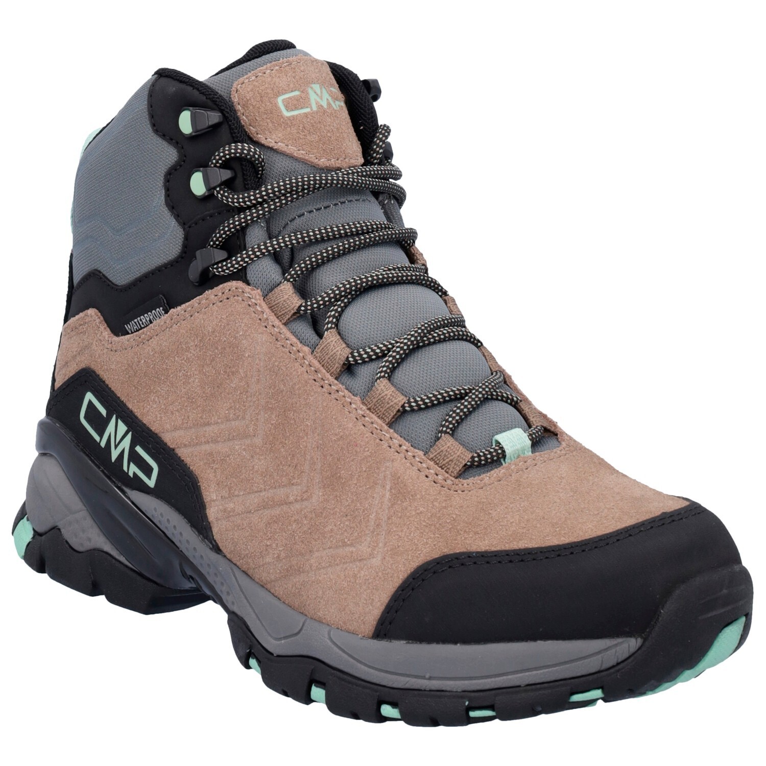 Ботинки для прогулки Cmp Women's Melnick Mid Trekking Shoes Waterproof, цвет Titanio/Lilac — фото 2