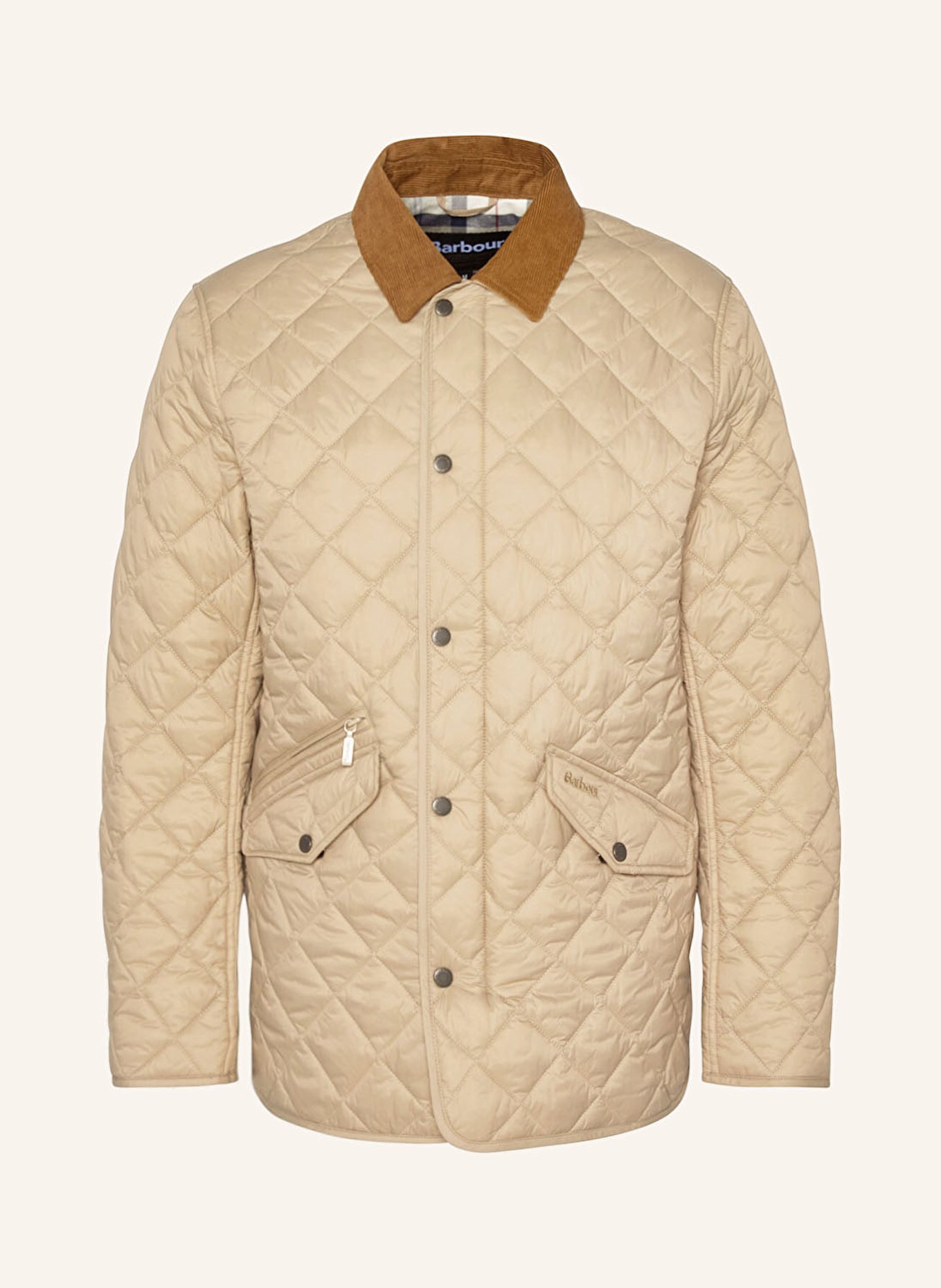 

Стеганая куртка Barbour, бежевый