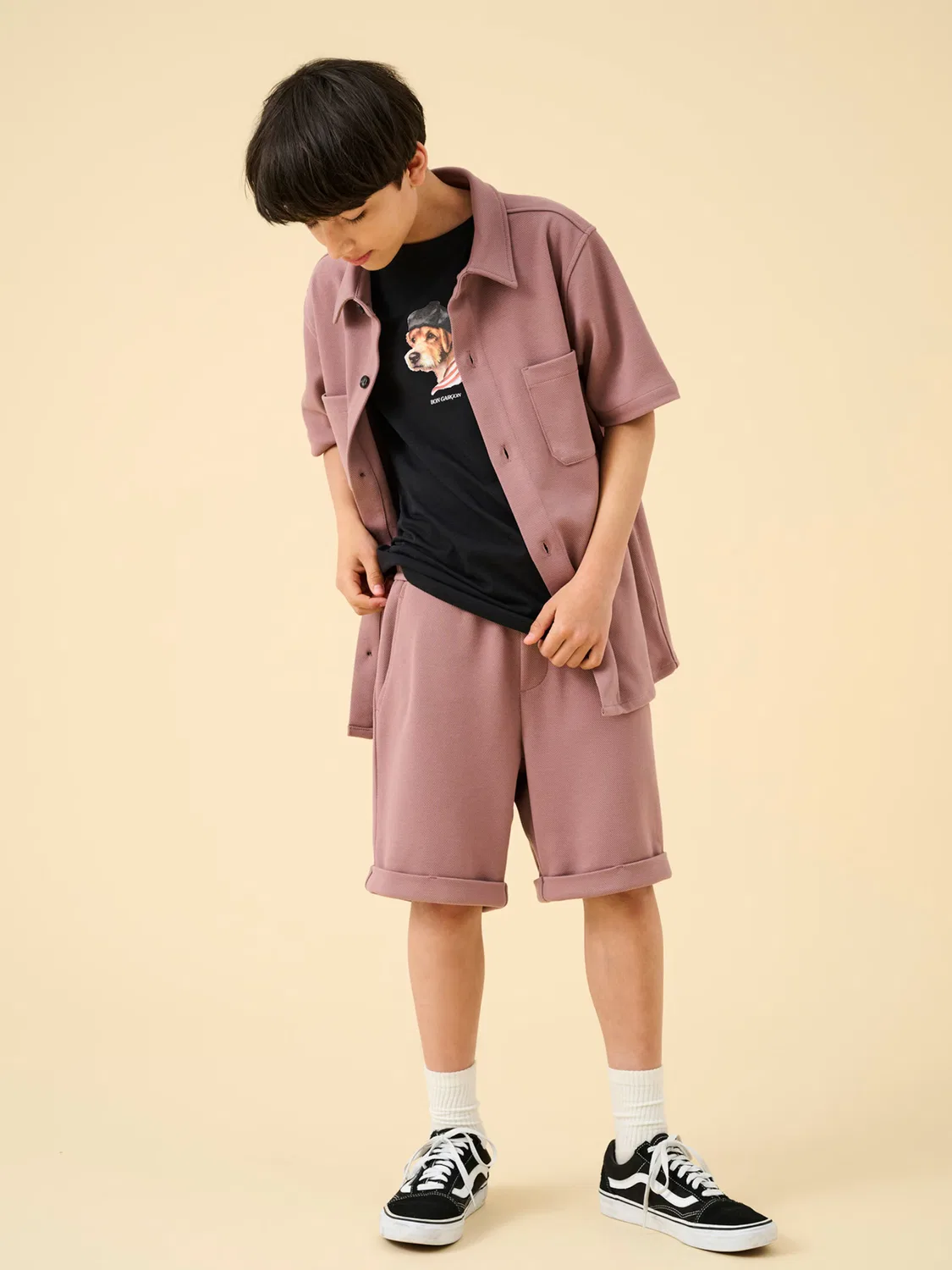 Обычные брюки 'OSJNEW KODYL' Only & Sons Junior, Mauve — фото 4