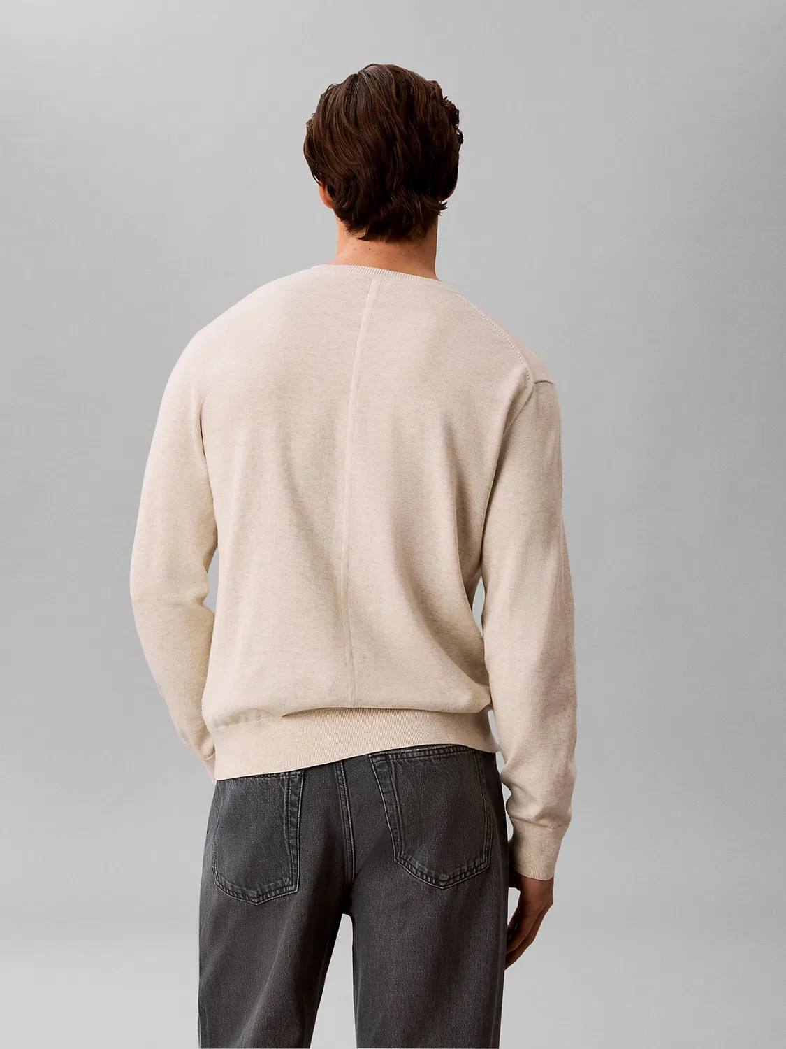 Свитер Calvin Klein серого цвета — фото 4