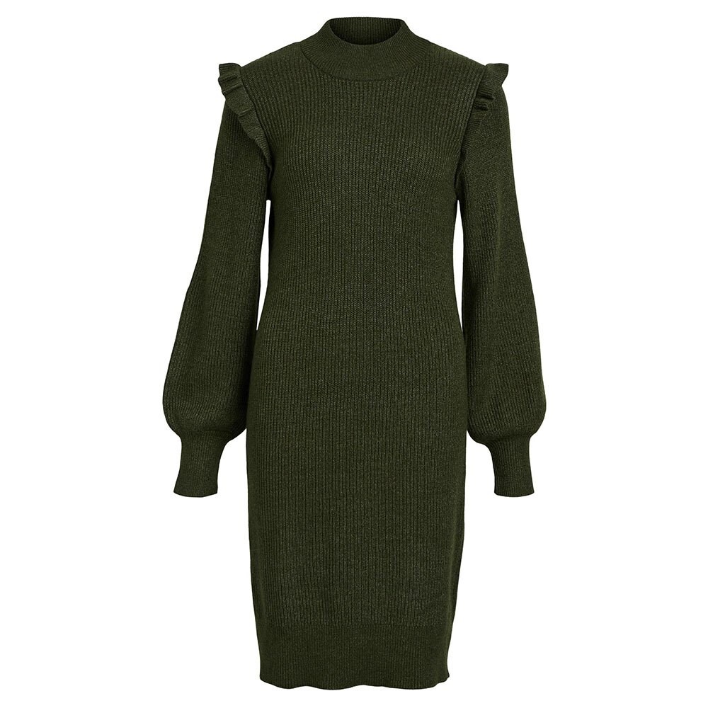 

Платье миди Object Malena Long Sleeve, зеленый