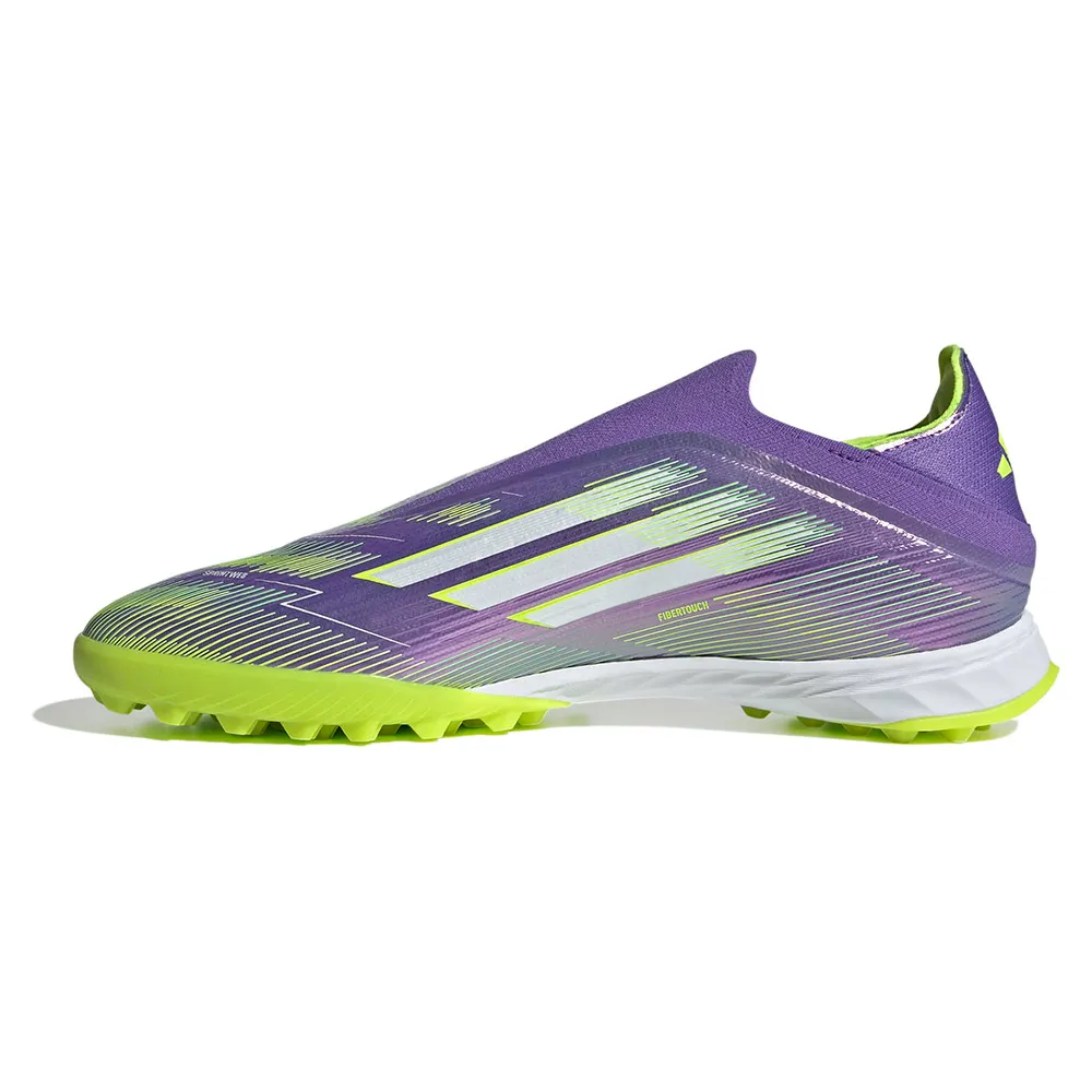 Футбольные бутсы adidas F50 Pro Laceless TF, фиолетовый — фото 3