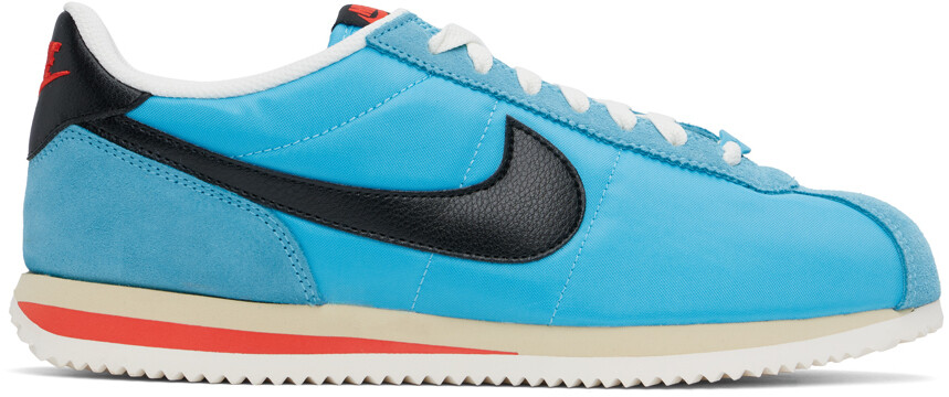 

Синие текстильные кроссовки Cortez Nike, Baltic blue/Black/Team gold