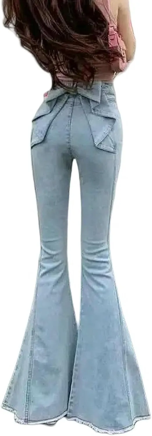 

Женские джинсы с высокой талией UEBHERV