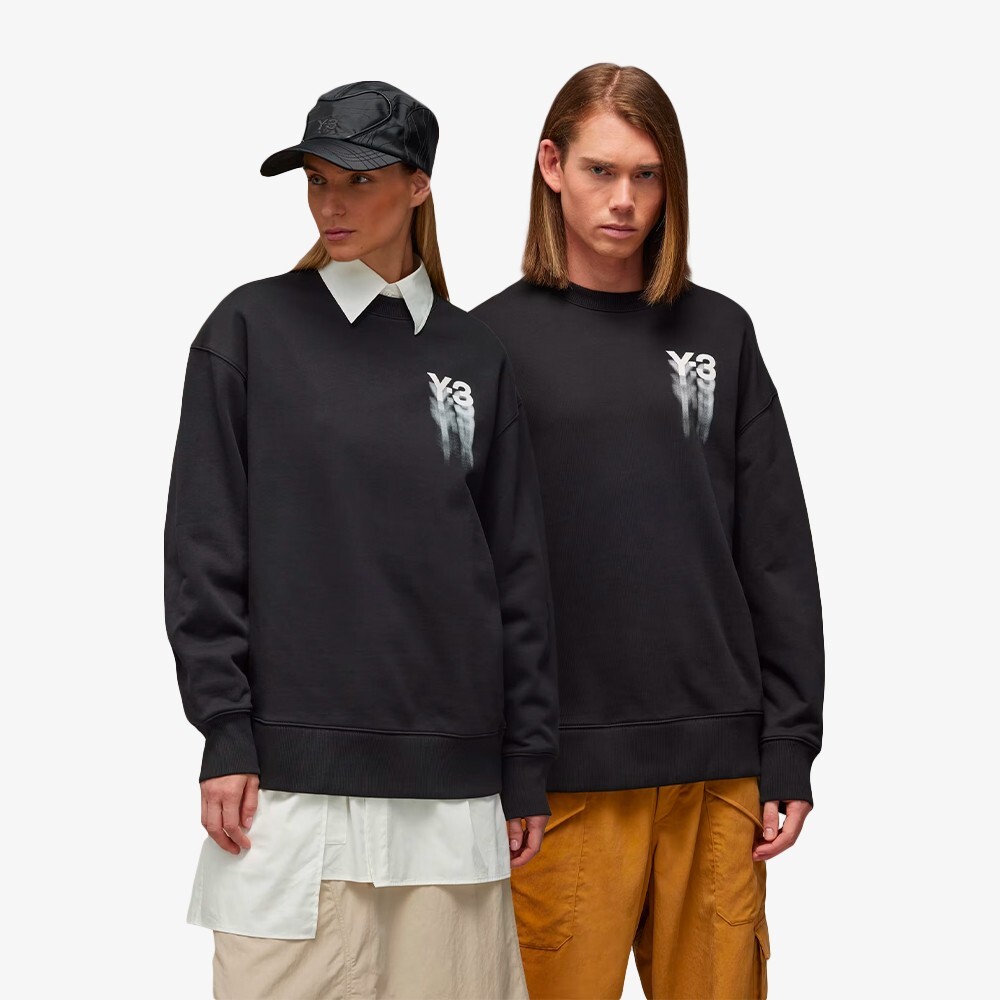 

Толстовка Graphic Logo Crew Sweatshirt Y-3, мультиколор