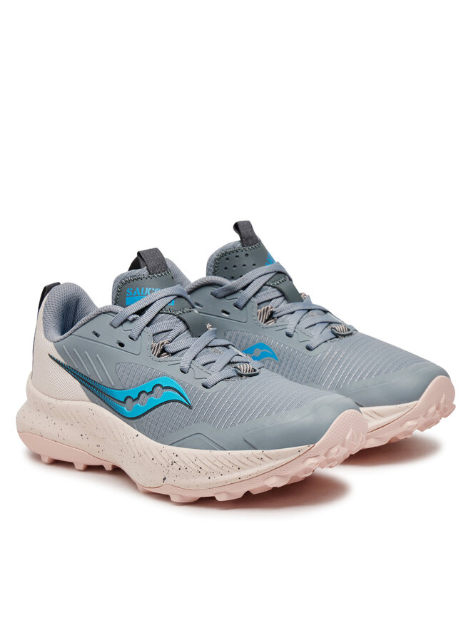 Беговые кроссовки Saucony, серый — фото 2