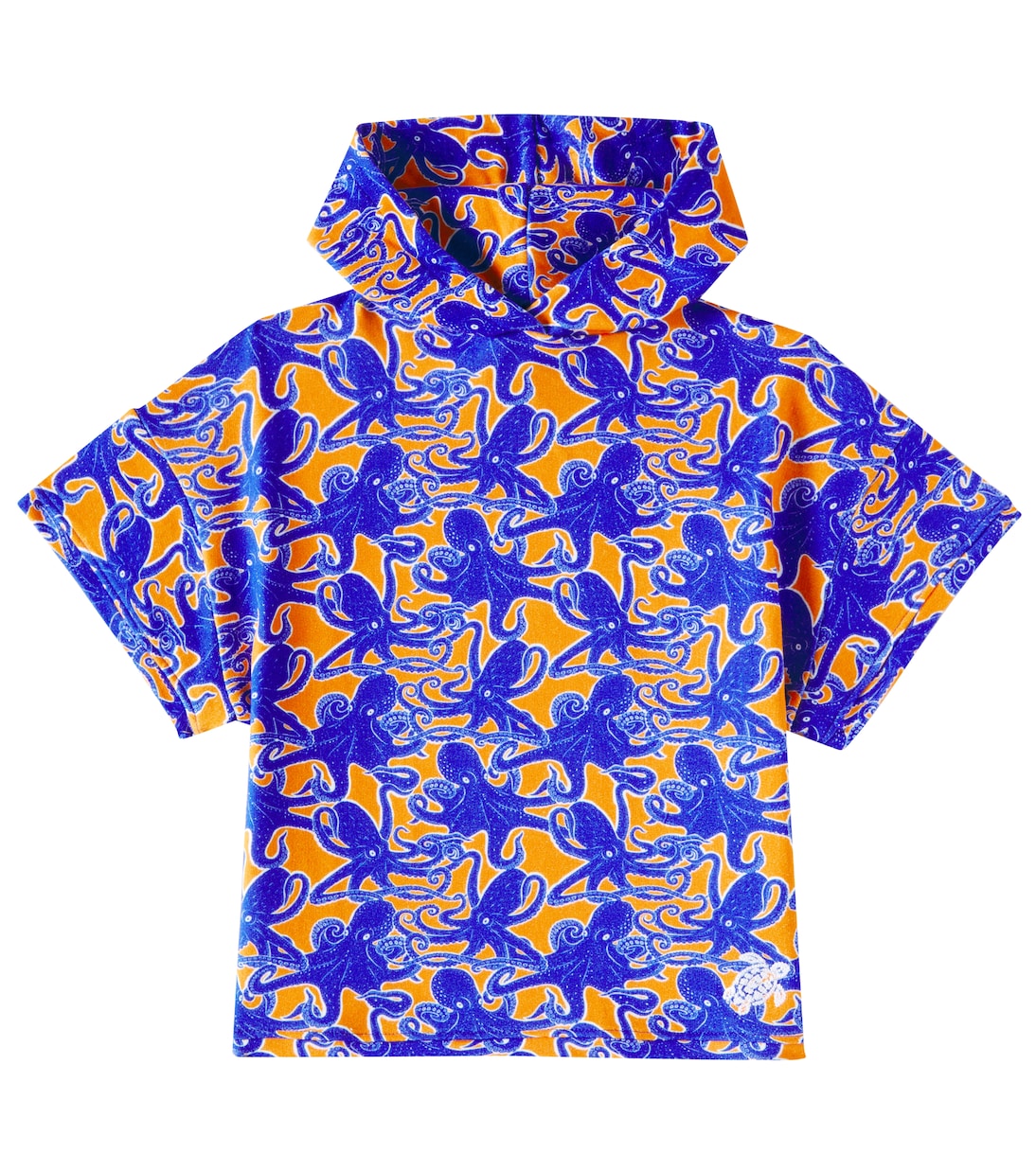 

Худи из хлопкового джерси с геопринтом Vilebrequin Kids, Mangue
