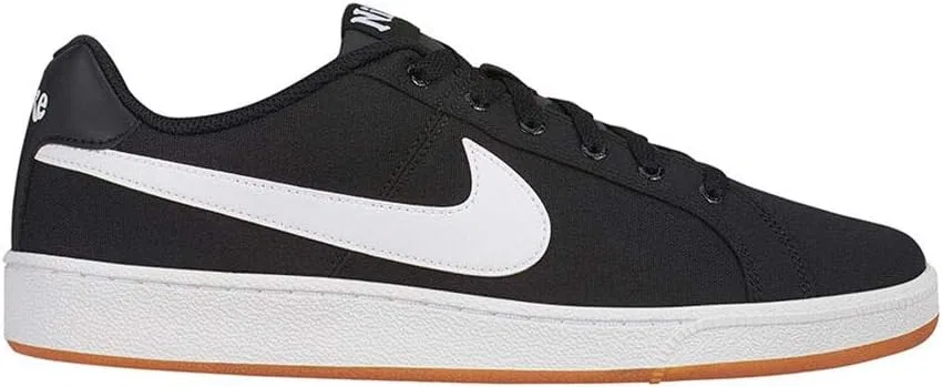 Кроссовки Nike Herren Nike Court Royale CanvasTennisschuhe, Black Black White Gum Light Brown 000 — фото 2