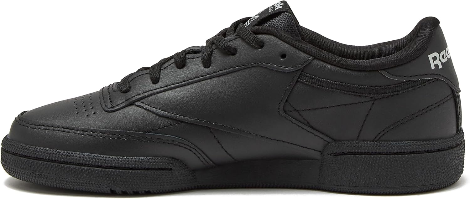 Кроссовки Reebok Club C для девочек и мальчиков, унисекс, для малышей, детей младшего или старшего возраста, черный/угольный — фото 3